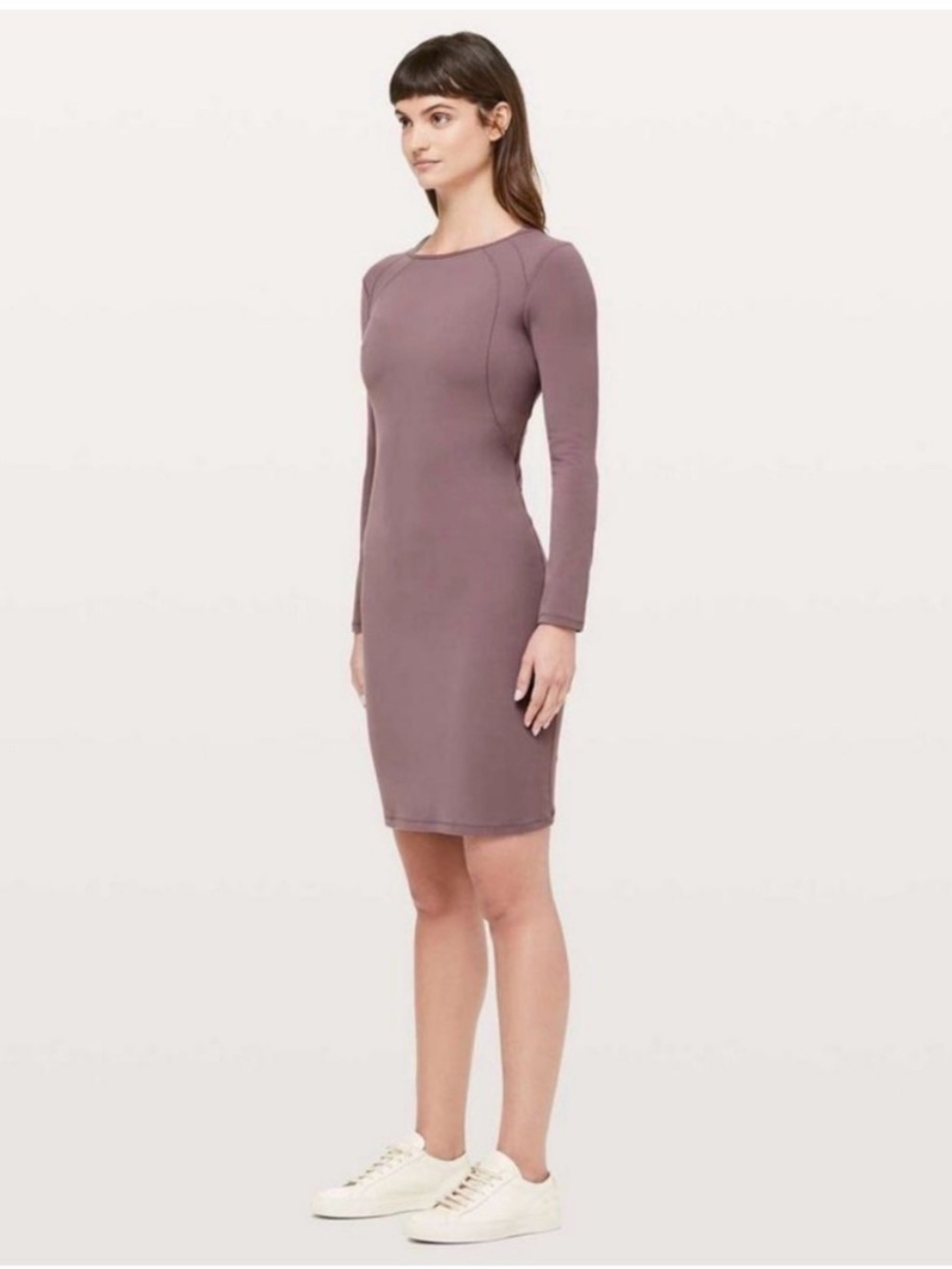 New with Tags Lululemon Women’s Contour Dress size 6 in Antique Bark Mauve